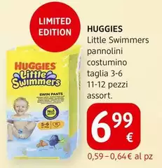 Huggies - Little Swimmers Pannolini Nuoto Taglia 3-4 , 5-6 11 - 12 Pezzi, Assort. Huggies - Little Swimmers Pannolini Nuoto Taglia 3-4 , 5-6 11 - 12 Pezzi, Assort.