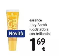 Essence -  Juicy Bomb Lucidalabbra Con Brillantini