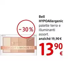 Bell Hypoallergenic - Palette Terra E Illuminanti Assort.