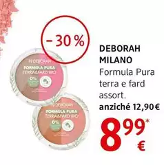 Deborah - Milano Formula Pura Terra E Fard Assort.