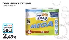 Foxy - Carta Igienica Mega