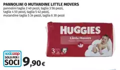 Huggies - Pannolini O Mutandine Little Movers Huggies - Pannolini O Mutandine Little Movers
