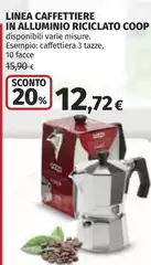 Linea - Caffettiere In Alluminio Riciclato Linea - Caffettiere In Alluminio Riciclato
