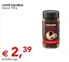 Esselunga - Caffè Solubile Esselunga - Caffè Solubile