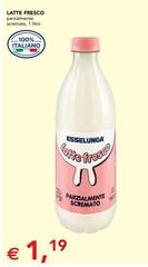 Esselunga - Latte Fresco Parzialmente Scremato