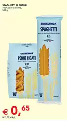 Esselunga - Spaghetti O Fusilli Esselunga - Spaghetti O Fusilli