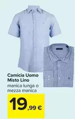 Camicia Uomo Misto Lino Camicia Uomo Misto Lino