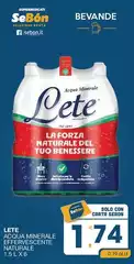 Lete - Acqua Minerale Effervescente Naturale Lete - Acqua Minerale Effervescente Naturale