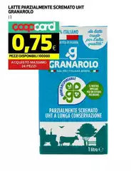 Granarolo - Latte Parzialmente Scremato UHT Granarolo - Latte Parzialmente Scremato UHT