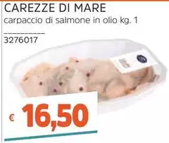 Carezze Di Mare - Carpaccio Di Salmone In Olio Carezze Di Mare - Carpaccio Di Salmone In Olio