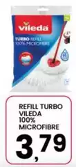 Vileda - Refill Turbo 100% Microfibre