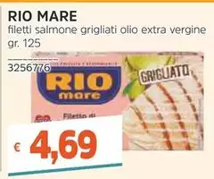 Rio Mare - Filetti Salmone Grigliati Olio Extra Vergine Rio Mare - Filetti Salmone Grigliati Olio Extra Vergine