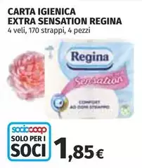 Regina - Carta Igienica Extra Sensation Regina - Carta Igienica Extra Sensation