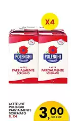Polenghi - Latte UHT Parzialmente Scremato Polenghi - Latte UHT Parzialmente Scremato