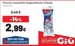 Vileda - Fiocco Ricambio Supermocio