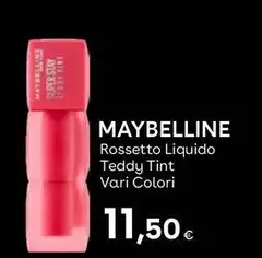 Maybelline - Rossetto Liquido Teddy Tint