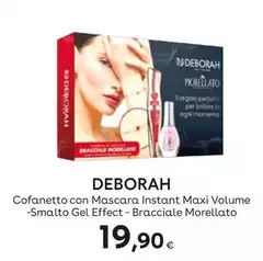 Deborah - Cofanetto Con Mascara Instant Maxi Volume