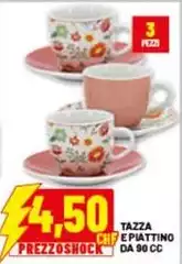 Tazza Chip E Piattino Tazza Chip E Piattino