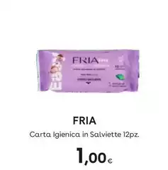 Fria - Carta Igienica In Salviette