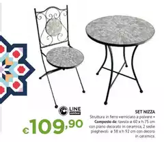 Line Outdoor - Sedia Nizza Line Outdoor - Sedia Nizza