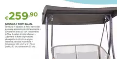 Dondolo 2 Posti Samoa Dondolo 2 Posti Samoa