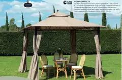 Gazebo Cairo 3 X 3 Gazebo Cairo 3 X 3