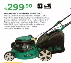 Tagliaerba A Scoppio Semovente 3 In 1