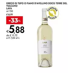 Vulcano - Greco Di Tufo O Fiano D'Avellino DOCG Terre Del Vulcano - Greco Di Tufo O Fiano D'Avellino DOCG Terre Del