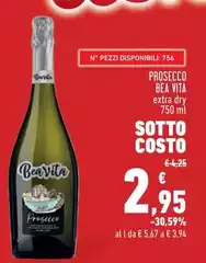 La vita bio - Prosecco