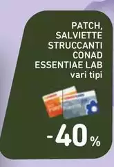 Conad - Patch, Salviette Struccanti