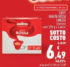 Lavazza - Caffe Qualita Rossa Lavazza - Caffe Qualita Rossa