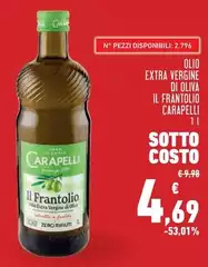 Carapelli - Olio Extra Vergine Di Oliva Il Frantolio Carapelli - Olio Extra Vergine Di Oliva Il Frantolio