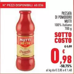 Mutti - Passata Di Pomodoro Mutti - Passata Di Pomodoro
