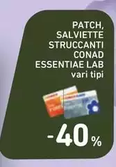 Conad - Patch, Salviette Struccanti