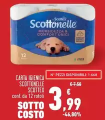 Scottex - Carta Igienica Scottex - Carta Igienica