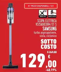 Samsung - Scopa Elettrica Vs15a6031r4 Samsung - Scopa Elettrica Vs15a6031r4
