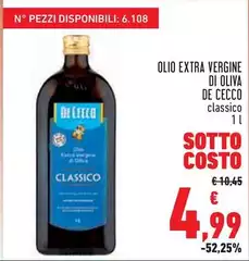 De Cecco - Olio Extra Vergine Di Oliva De Cecco - Olio Extra Vergine Di Oliva