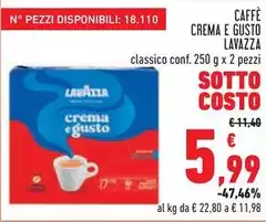 Lavazza - Caffè Crema E Gusto Lavazza - Caffè Crema E Gusto