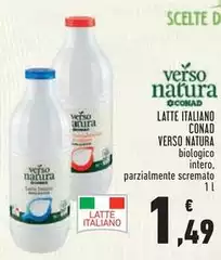 Conad - Latte Italiano Verso Natura