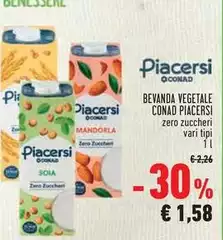 Conad - Piacersi Bevanda Vegetale