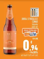 Conad - Birra 11 Paralleli