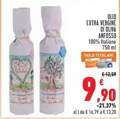 Anfosso - Olio Extra Vergine Di Oliva Anfosso - Olio Extra Vergine Di Oliva