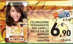 Garnier - Colorazione Permanente Per Capelli Belle Color Garnier - Colorazione Permanente Per Capelli Belle Color