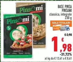 Pinsami - Base Pinsa Pinsami - Base Pinsa