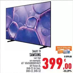 Samsung - Smart Tv 65" UE65U8000EUXZT Samsung - Smart Tv 65" UE65U8000EUXZT