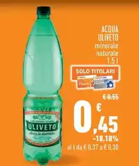 Uliveto - Acqua Uliveto - Acqua