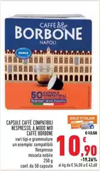 Caffe borbone - Capsule Caffè Compatibili Nespresso, A Modo Mio Caffe borbone - Capsule Caffè Compatibili Nespresso, A Modo Mio