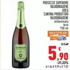 Cantina produttori di valdobbiadene - Prosecco Superiore Valdobbiadene DOCG