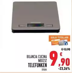 Telefunken - Bilancia Cucina M01212 Telefunken - Bilancia Cucina M01212