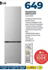 LG - Frigorifero GBBS322CPY LG - Frigorifero GBBS322CPY